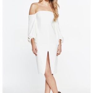 'Bardot' Off Shoulder Dress (XS/4)